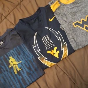 WVU dri fit tshirt bundle
